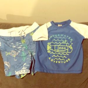 Boys bathing suit set